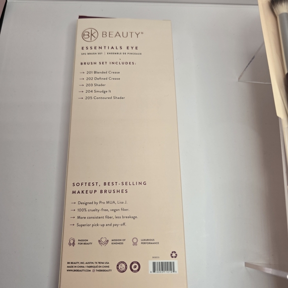 BK Beauty Essentials Eye Brush Set - Picture 5 of 9